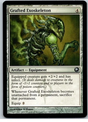 Grafted Exoskeleton Scars of Mirrodin Regular - Image 1 of 4