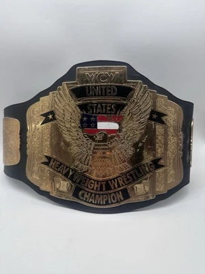Figuras originales de cinturón de campeonato de Estados Unidos WCW 1999 Toy Co Foto 1 de 4