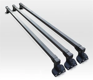 Sistema de portaequipajes de techo de 2 barras para Volkswagen Transporter T6.1 Caravelle 2019-2024 - Imagen 1 de 5