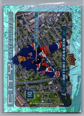 2024-25 Upper Deck Series 1 - City Satellites Artemi Panarin #CS-18 - Image 1 of 2