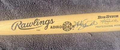 Mike Schmidt Autographed Rawlings Big Stick Baseball Bat JSA Phillies HOF - Image 1 of 4