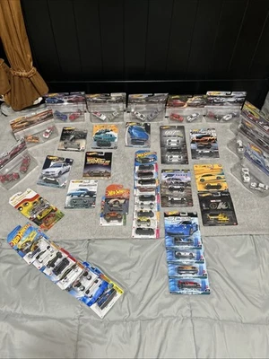 Hot wheels Lot 59 Cars Fast And Furious Speed Machines The Beatles 007 & More - Image 1 of 4
