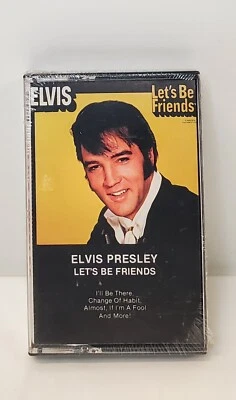 Elvis Presley Let's Be Friends Cassette 1985 RCA Records - Sealed Mint - Image 1 of 4