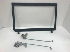 *NOS* Toshiba 15.6" LCD Bezel Cover w/ Hinges K000889310 ZSWAA-SZS R *FREE SHIP* - Picture 1 of 1