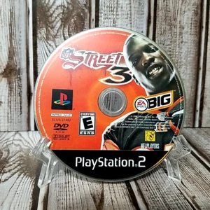 NFL Street 3 (PlayStation 2, 2006) solo disco rayado solo para piezas o reparación - Imagen 1 de 5