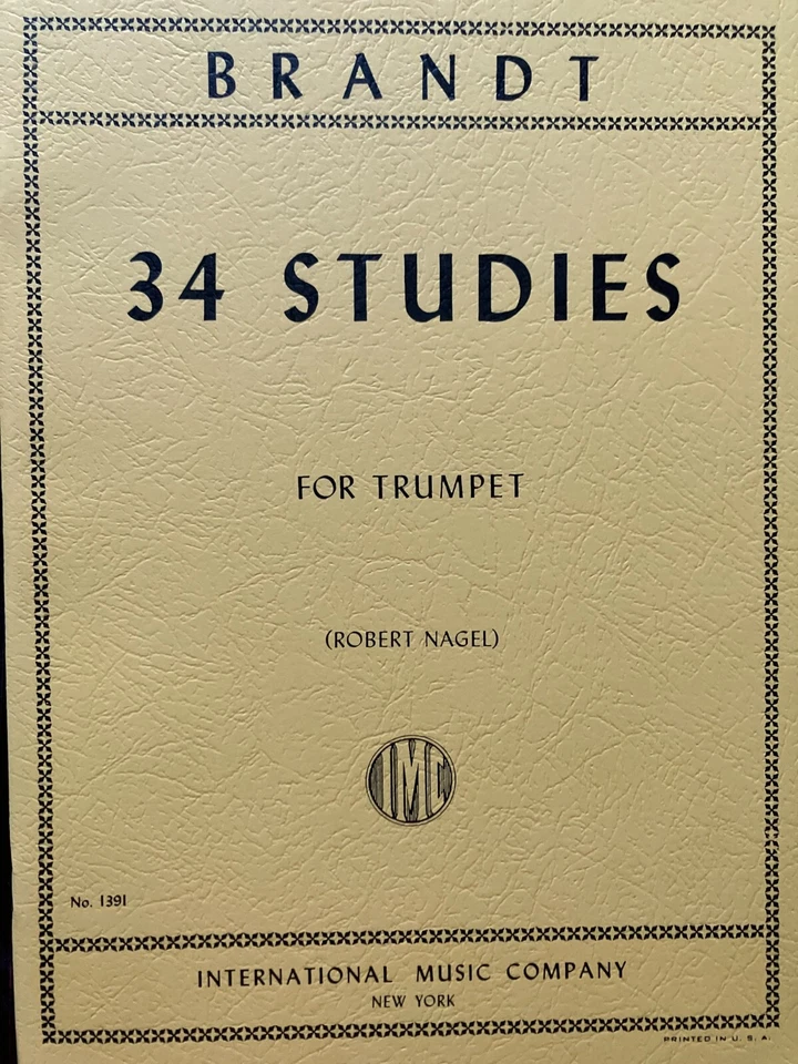 34 studies for trumpet (IMC#1391) - Image 1 of 1