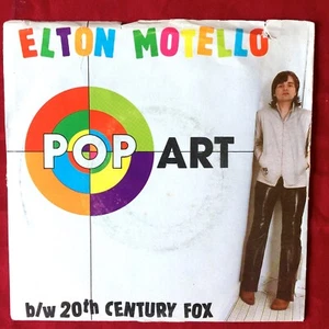 ELTON MOTELLO: Pop Art / 20th Century Fox 7” 45 New Wave M-/ VG Unplayed NOS - Imagen 1 de 4