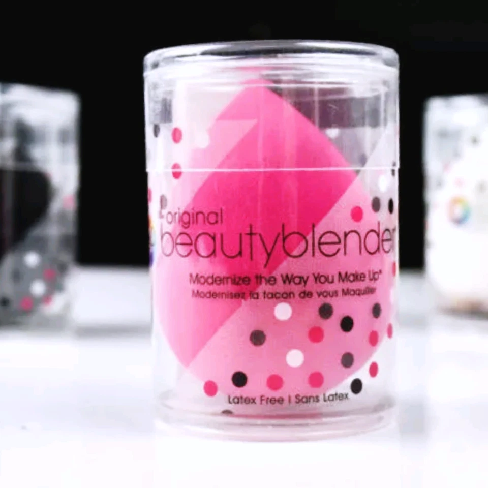Esponja Beauty lágrima Make Up Blender untar maquillaje y corrector rosa ó negra - Imagen 1 de 1