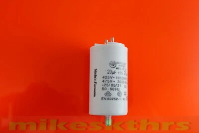 DUCATI ENERGIA 20D-KBS 20uF 20µF 450V Anlaufkondensator Motorkondensator Betriebskondensator