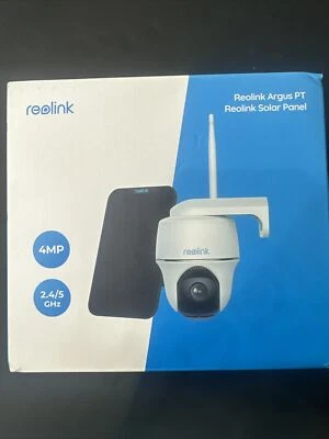 Reolink 1080P HD Pan&Tilt Outdoor Security WiFi Battery Camera - Black Solar... - Image 1 of 4