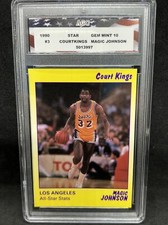 1990-91 Star Court Kings /2000 Magic Johnson #3 HOF Graded 10 AGC