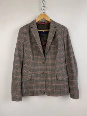 Blazer Mujer Pamela Henson Reggiani Lavorazione Sartoriale Cuadros XL US12 Foto 1 de 4