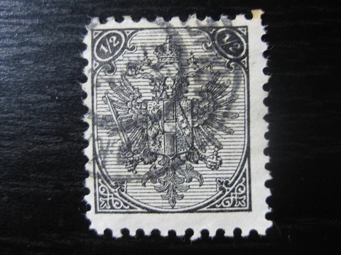 BOSNIA AND HERZEGOVINA AUSTRIA Sc. #1 scarce used stamp! SCV $37.50 Cover