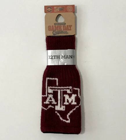 Texas AM (A&M) Freaker Koozie Beer Koozie Stop Bottle Sweat Game Day Outfitters Cover