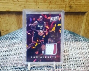 2017 Panini Black Friday Bam Adebayo RC 2 Color Patch 6/25 Miami Heat