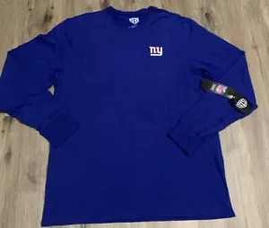 OTS New York Giant Blue football Long Sleeve XL NWT - Picture 1 of 5