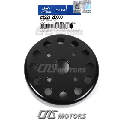 GENUINE Water Pump Pulley for 11-16 Hyundai Elantra Coupe & GT Kia Forte5⭐⭐⭐⭐⭐ - Imagem 1 de 3