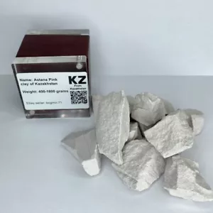 Essbare Astana Rosa Ton aus Kasachstan 400/850/1800 Gramm - Bild 1 von 1