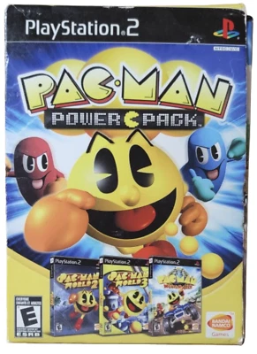 Pac-Man Power Pack (PlayStation 2 PS2) Complete CIB! Discs Near Mint Tested! - Image 1 of 4