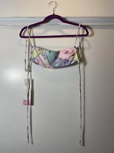 Traje de Baño Oceanus Top Bikini Talla Mediana Estampado Divertido Traje de Baño Nadar Nuevo con Etiquetas - Imagen 1 de 6