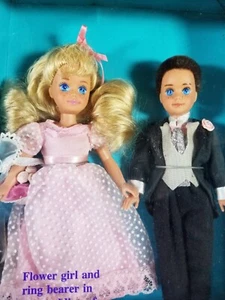 1991 Hochzeitstag Kelly & Todd Geschenkset - Mattel #2820 - Neu in Box - Bild 1 von 7