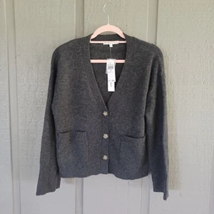 Cardigan The Cashmere Project Cashmere taglia XS donna scollo a V bottoni tasca frontale - Foto 1 di 10
