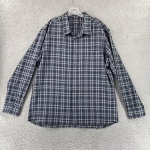 Camicia Bluffworks uomo taglia 2XL con bottoni a quadri L/S tasca nascosta - Foto 1 di 14