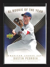 2007 Upper Deck MLB Rookie of the Year Dustin Pedroia #ROY-AL