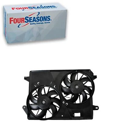 Conjunto de ventilador de radiador y condensador doble 4 estaciones para Dodge Charger 2010 Foto 1 de 4