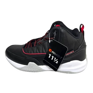 Zapatos deportivos de baloncesto AND1 Streetball zapatillas altas con cordones negros - Imagen 1 de 11