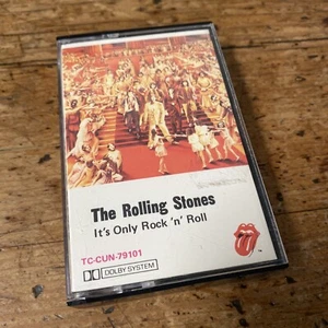ROLLING STONES IT'S ONLY ROCK'N'ROLL Cassette Tape AUSTRALIAN EXC+++ Condition - Picture 1 of 4