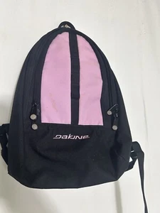 Da Kine Cosmo Pack Small Mini Backpack Black Pink 13x9x3 - Picture 1 of 17