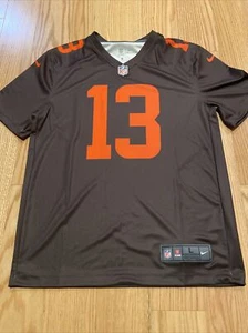 Nike NFL Cleveland Browns Home Legend jersey OBJ Color Rush Sz L 94NM Football - Picture 1 of 8