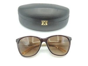 Gafas de sol Escada SES 204 marrón degradado marrón 59 19 140 y estuche - Imagen 1 de 11