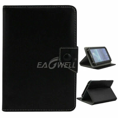 For Universal Android Tablet PC 7" 8" 9" 10" 10.1" Adjustable Leather Case Cover - Image 1 of 4
