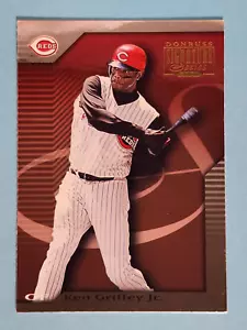 2001 Donruss Signature Series Ken Griffey Jr Cincinnati Reds #13 ⚾ - Picture 1 of 2