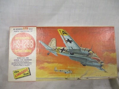 Lindberg #441-60 Henschel HS-129B Model Kit - Image 1 of 4