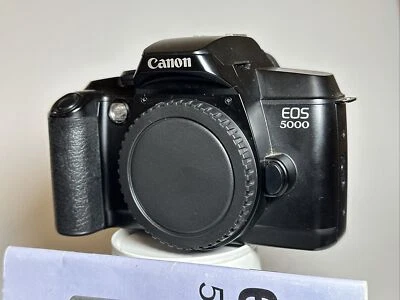 Canon EOS 5000 35mm SLR Film Camera Body Only fully working - Image 1 of 4