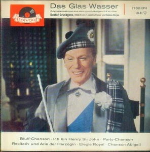 7" Chansons Aus Dem Film "Das Glas Wasser" (Gustaf Gründgens) - Bild 1 von 1