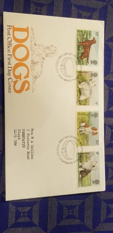 1979 Great Britain Dogs First Day Cover Idbba7. - Image 1 of 1