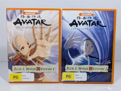 Avatar: The Last Airbender - Water : Book 1 - Vol 1 - 2 (DVD, 2005) - image 1 of 4