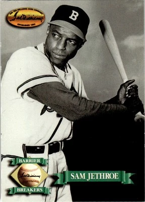 1993 Ted Williams Sam Jethroe Boston Braves #137 - Image 1 of 2