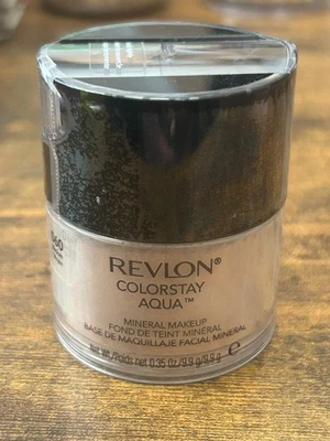 Revlon Colorstay Aqua Mineral Makeup- 0.35 OZ / 9.9g - 060 Medium  SPF 13 SEALED - Image 1 of 3