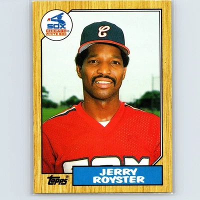 1987 Topps Traded - Jerry Royster #106T - Chicago White Sox - Image 1 of 2