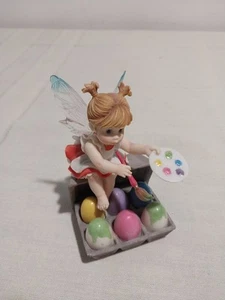 My Little Kitchen Fairies Easter Artist Fairy Serie Enesco Modelo Raro - Imagen 1 de 4