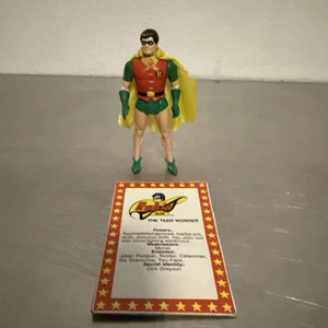 1984 KENNER SUPER POWERS BATMAN'S ROBIN THE BOY WONDER DC ACTIONFIGUR FUNKTIONIERT! - Bild 1 von 15