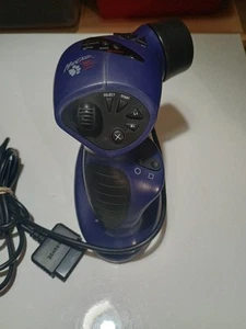 Controller Mad Catz 8025_ Volante Racing Playstation PS1 PS2_ Viola - Foto 1 di 7