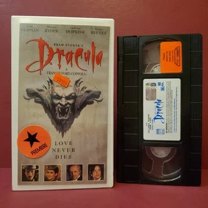 VHS Bram Stoker's Dracula - cut box rental clamshell *BUY 2 GET 1 FREE* - Picture 1 of 4