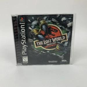 The Lost World: Jurassic Park (Sony PlayStation 1 PS1, 1997) Complete Cib - Picture 1 of 10