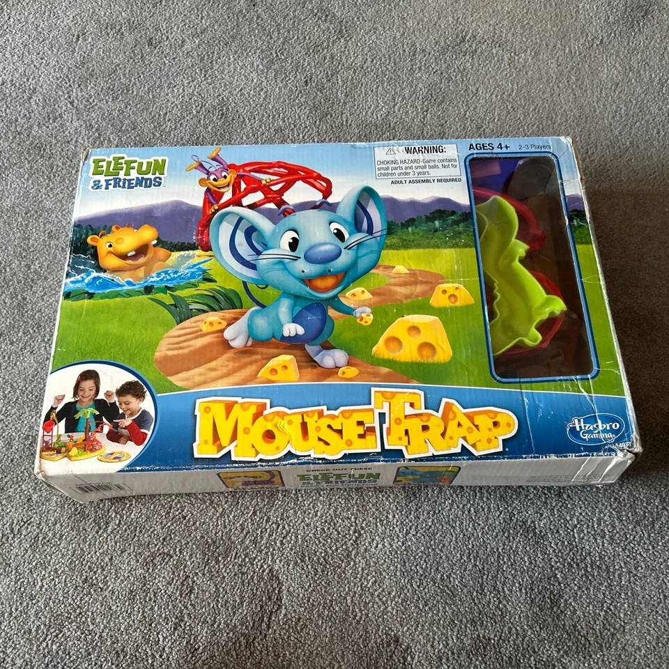 Juego de mesa MouseTrap 2013 Hasbro Elefun & Friends. Faltan instrucciones Foto 1 de 4